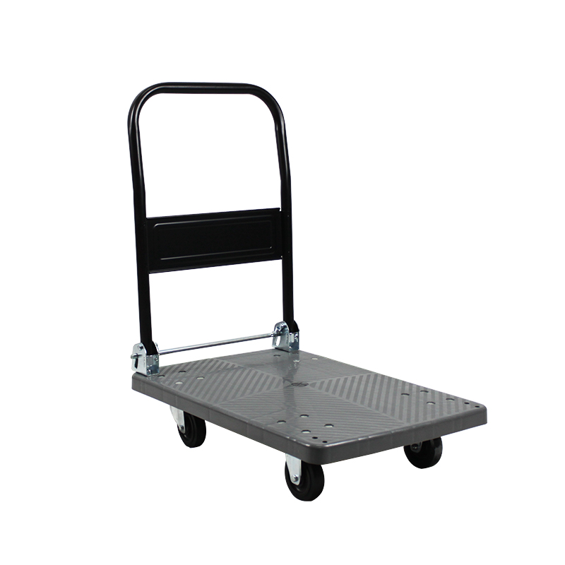 Platform Plastic Trolley Folde Flad Lager Flyttevogn Heavy Duty Trolley