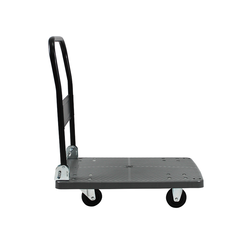 Platform Plastic Trolley Folde Flad Lager Flyttevogn Heavy Duty Trolley